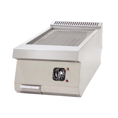 DRN Elektrikli Oluklu Pleyt Izgara, Set Üstü, 80×63×30 cm