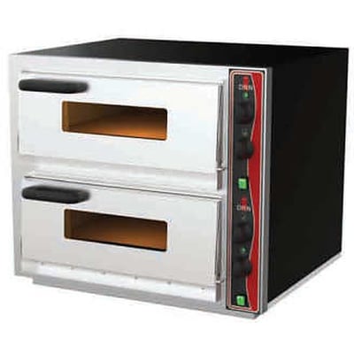 DRN Elektrikli Pizza Fırını, 18 x Ø30 cm, 114×103×76 cm, DRNPZFE-92-2