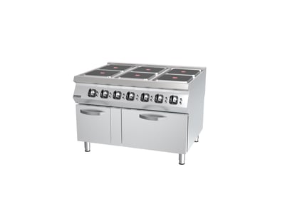 DRN Kuzineli Ocak, GN 2/1, 120×90×85 cm, Elektrikli, DRNEK-1290