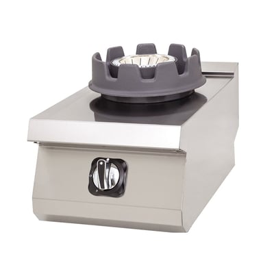 DRN Tekli Wok Ocak, Doğalgazlı/Tüplü, Set Üstü, 40×73×30 cm