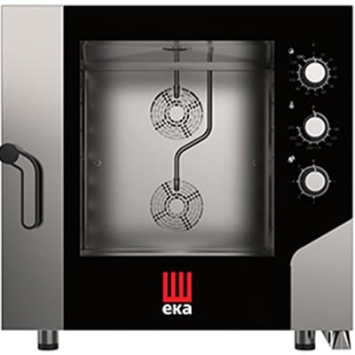 Eka Elektrikli Konveksiyonlu Fırın, Nemlendirmeli, Elektromekanik Kontrol, 6 Tepsili, 60x40 Cm, MKF 664 S