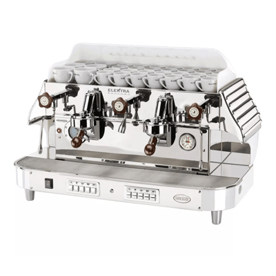 Elektra Barlume Espresso Kahve Makinesi, 2 Gruplu, Ice White