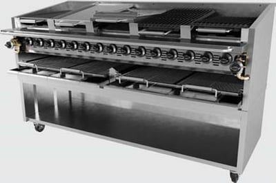 Empero Amerikan Gazlı Izgara 1880x920x1100 mm EMP.PLS.US-4