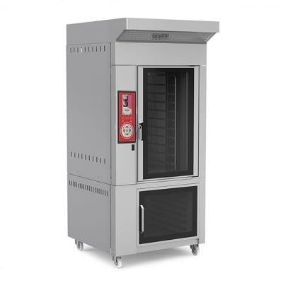 Empero Döner Konveksiyonel Fırın, 99x96x224 cm, Siyah, Elektrikli