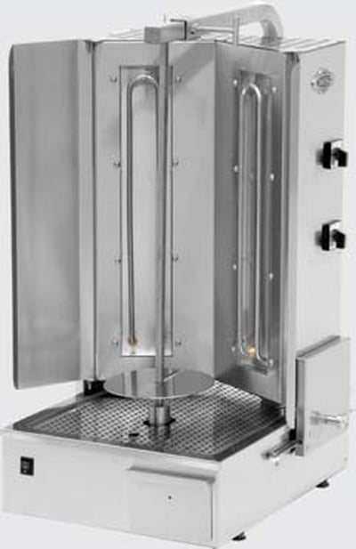 Empero Elektrikli Döner Ocağı Alttan Motorlu 2 Isıtıcılı 506x599x1007 mm EMP.DN.171-2R