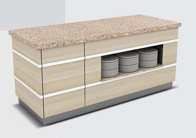 Empero Galata Nötr Servis Ünitesi 1600x900x900 mm GLT.NTR.04