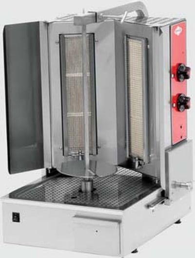 Empero Gazlı Döner Ocağı Alttan Motorlu 2 Isıtıcılı EMP.DN.150-2R