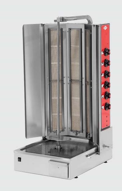 Empero Gazlı Döner Ocağı Alttan Motorlu 6 Isıtıcılı 570x723x1165 mm EMP.DN.151-3R