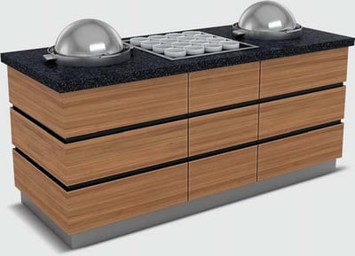 Empero Kapadokya Çorba Servis Ünitesi 2400x900x900 mm KPD.CSU.03