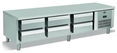 Empero Set Altı Buzdolabı 6 Çekmeceli 2000x600x600 mm EMP.200.60.01-S