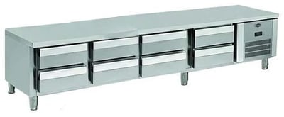 Empero Set Altı Dondurucu 8 Çekmeceli 2400x700x600 mm EMP.240.70.02-S