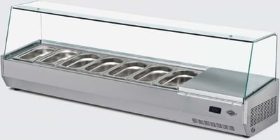 Empero Set Üstü Saladbar 1600x350x500 mm EMP.160