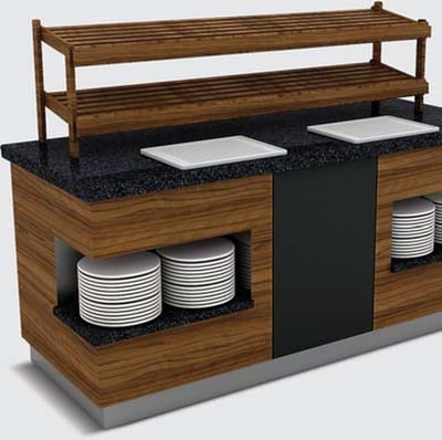 Empero Sümela Ekmek Servis Ünitesi 1800x900x900 mm SML.ESU.05