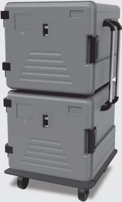 Empero Termobox 800+800 (Isıtmalı) (2/1 GN) EMP.BOX-800+800-I