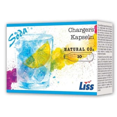 Epinox CO2-10 Liss Soda Sifon Kartuşu 10'lu