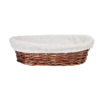 Epinox Hasır Bezli Oval Sepet 20 Cm (ES-2015)