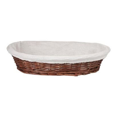 Epinox Hasır Bezli Oval Sepet 24 cm ES-2417R
