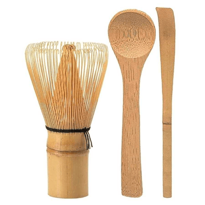 Epinox MF-01 Matcha Çayı Hazırlama Bambu 3'lü Set