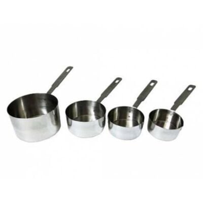 Epinox SÖ-1 Sıvı Ölçek Kabı, 4 Lü Çelik