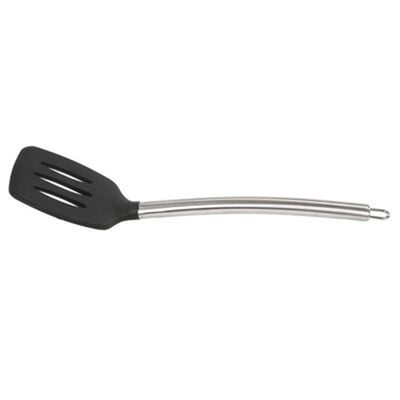 Epinox SS-35S Silikon Servis Spatulası, 35 cm Siyah