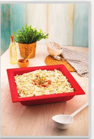 Evren Melamin Kare Meze Küvet