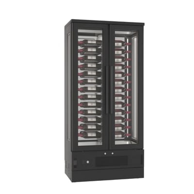 Frenox 100x62x206 cm. 104 Şişe Kapasiteli Arkası Camlı Şarap Buzdolabı WN10-SY-BH-R290