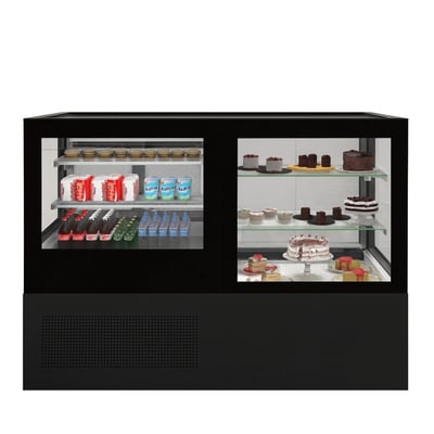 Frenox 170x78x130 cm. 675 lt. Önü Açık Soğuk Teşhir Dolabı VTN170-OP-SY