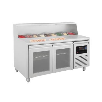 Frenox  178x85x133 cm.460 lt. Pizza Hazırlık Buzdolabı PIZ-179-R290