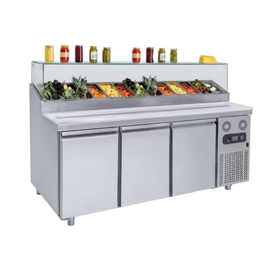 Frenox  40x60 Tepsi Kapasiteli Pizza Hazırlık Dolabı PMN-210-R290