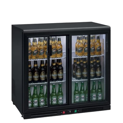 Frenox  92x50x91 cm. 210 lt. Sürgü Cam Kapılı Bar Buzdolabı BB250SL-R290