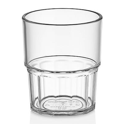 GastroCups İstiflenebilir Bardak, 250 ml, Polikarbonat