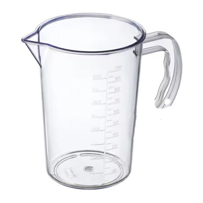GastroPlast GMC-1 Polikarbon Ölçü Kabı, 1 Lt.