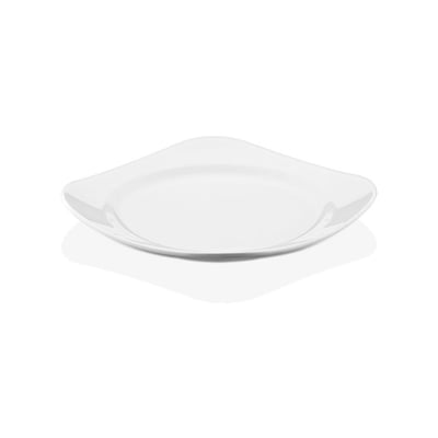 GastroPlast GP-SD18 Polikarbon Kare Düz Tabak, 18 cm