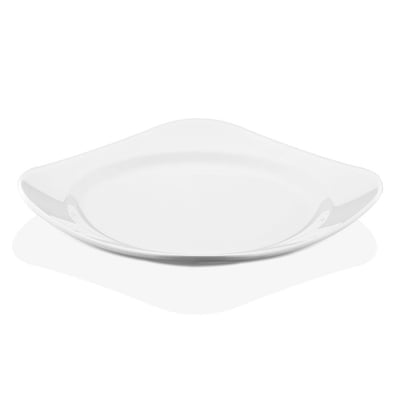 GastroPlast GP-SD28 Polikarbon Kare Düz Tabak, 28 cm