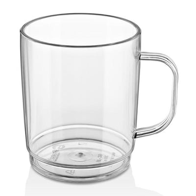 GastroPlast Kulplu Bardak, 3000 ml, Polikarbonat, Şeffaf