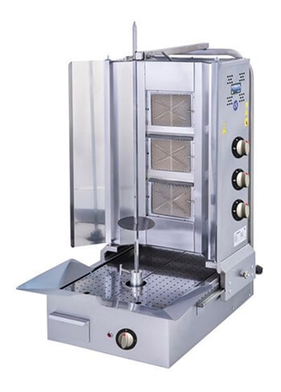 Görkem Döner Ocağı 3'Lü Alttan Motorlu Gazlı 59X71X103 cm