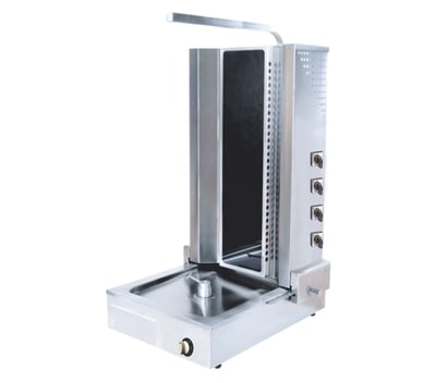 Görkem Döner Ocağı 5'li Alttan Motorlu Elektrikli 56x66x134 cm