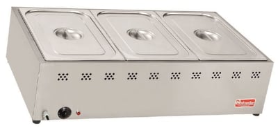 Himaksan 4 GN 1/2 Set Üstü Benmari Elektrikli 112*37*25
