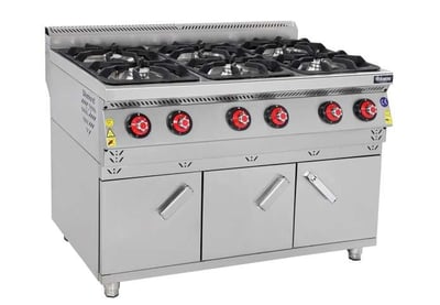 Himaksan 6 Lı Dolaplı Ocak Doğalgazlı/Tüplü Ce Belgeli 120*70*85