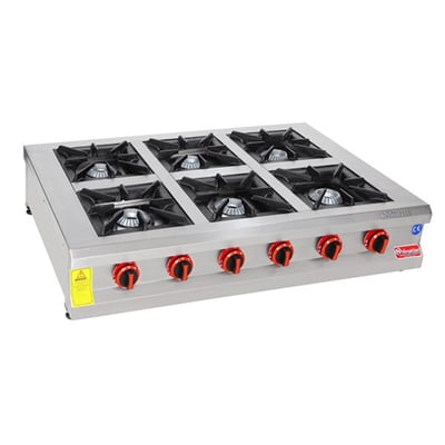 Himaksan 6 Lı Set Üstü Ocak Gazlı Ce Belgeli 120*80*25