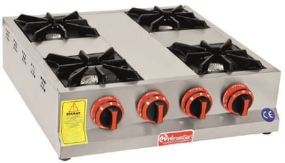 Himaksan 8 Li Mini Set Üstü Ocak Doğalgazlı/Tüplü Ce Belgeli 100*60*19