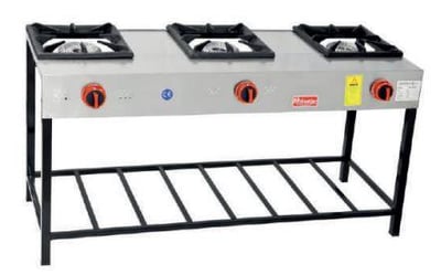 Himaksan Dörtlü Lokanta Ocağı Yüksek Ayak Gazlı 192*47*70 cm