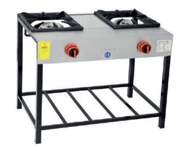 Himaksan Tekli Lokanta Ocağı Kısa Ayak Gazlı 86*47*70 cm