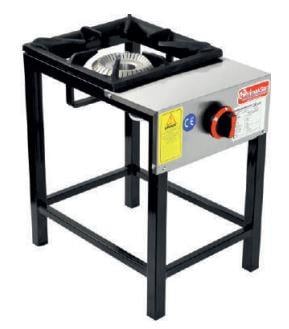 Himaksan Tekli Lokanta Ocağı Yüksek Ayak Gazlı 33*45*50 cm