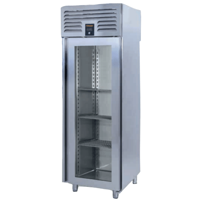 İceinox VTS 520 N-VG Dik Tip Snack Ve Gn Derin Dondurucu Tek Cam Kapılı