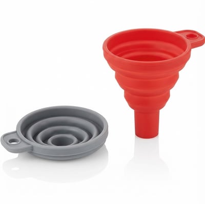 Kitchen Mall Silikon Katlanır Baharatlık Ve Yağlık Hunisi KM519