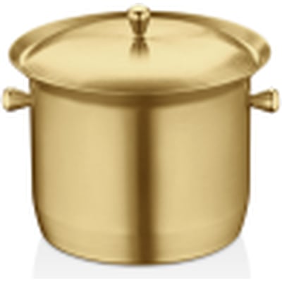 Kitchen Mall Skoçlu Buz Kovası (Kapaklı/İzoleli) PVD Gold KM448