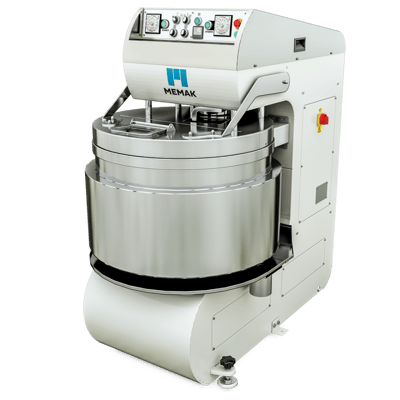 MEMAK Soğutmalı Otomatik Spiral Mikser, 250 kg Hamur Kapasiteli, NEPTUN 250