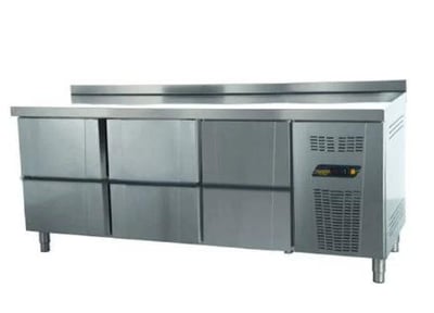 Ndustrio TNG-73-6D Tezgah Tip Gastronorm Derin Dondurucu, 6 Çekmeceli