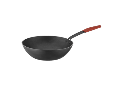 Net Çelik Alüminyum Wok Tava Safran Serisi 24 cm